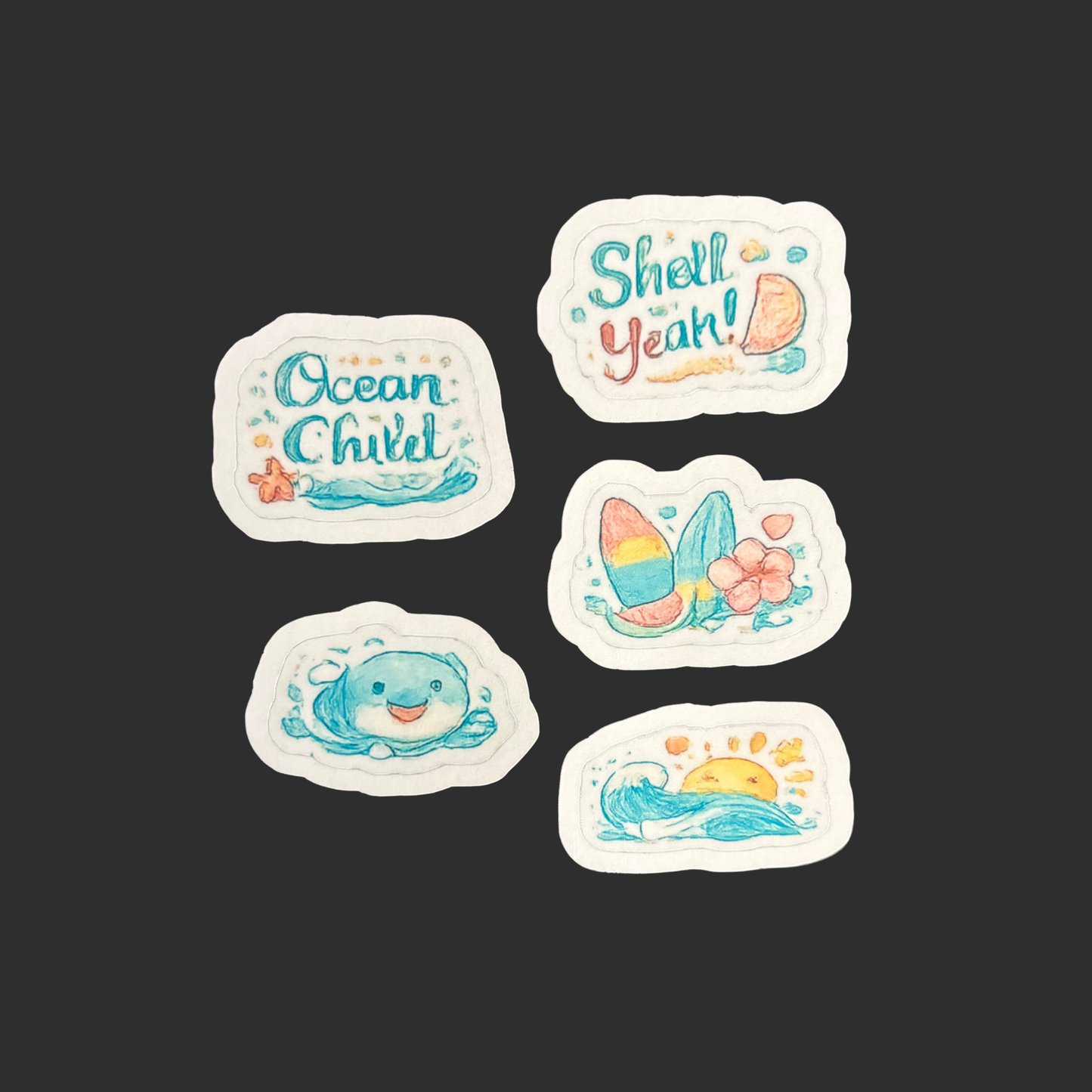 Kids Beach Sticker