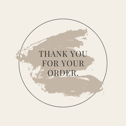 Small Business Thank You Stickers (Set of 10)