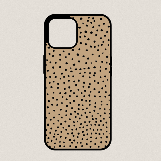Brown with Black Dots