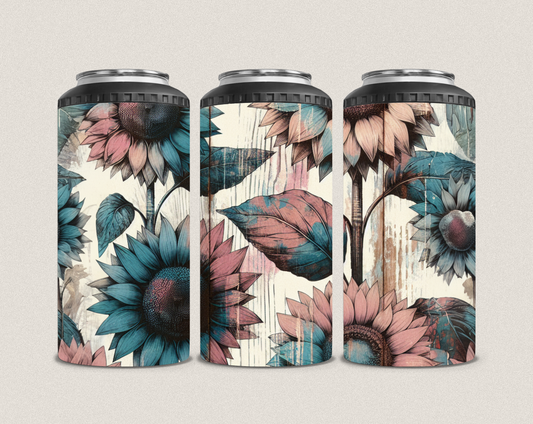 Pink & Blue Flowers