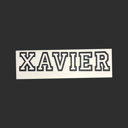 Personalised Kids Name Decal for Drink Bottles, Lunchboxes & Sports Bags