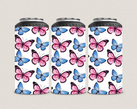 Pink & Blue Butterfly