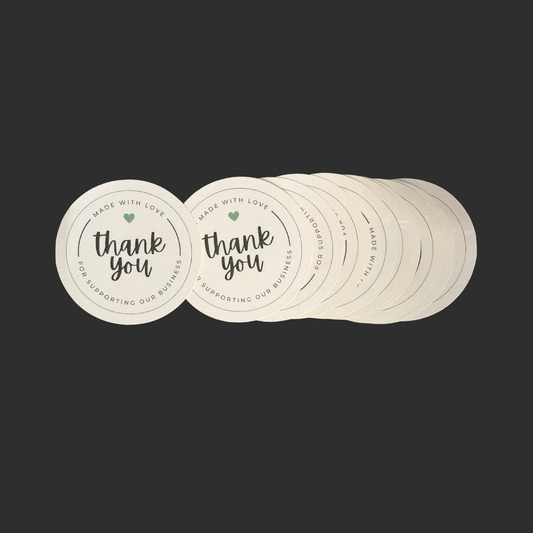 Small Business Thank You Stickers (Set of 10)